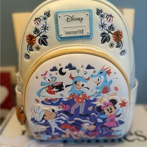 Loungefly Disney characters Halloween backpack.